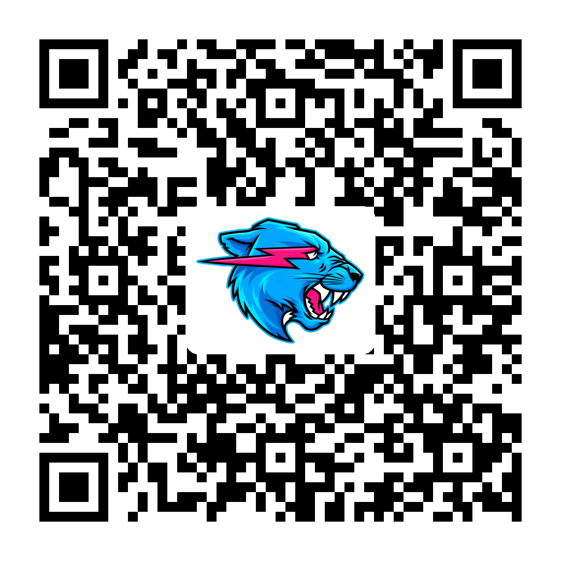 Scan to support Beast Fans Universe with a QR code